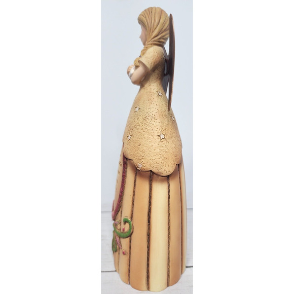 Angel Statue Holding Baby, 7.5" Tall, 'A Mother's Arms', by Country Soul, New - Picture 3 of 11
